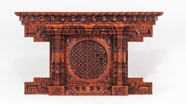 Traditional Aakhi Jhyal - Style 1